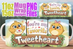 Joyful heart sublimation mug wrap, Love Product Image 1