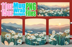 Beautiful Spring Mug Wrap - Landscape Sublimation Product Image 1