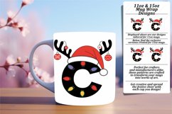 Lovely 15oz Mug Wrap Png Design , Christmas Product Image 1