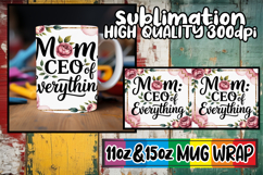 Blissful dreams sublimation print wrap, Mother's Day Product Image 1