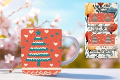 Lovely 15oz Mug Wrap Png Design , Holiday Product Image 1