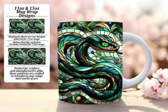 Vibrant 11oz Mug Wrap Png Artwork , Animals Product Image 1
