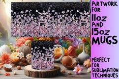 Flower Leopard Print Cup Wrap Product Image 1