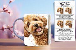 Puppy Joy Sublimation Mug Wrap - 11oz/15oz Product Image 1