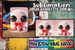 Winter Holiday 3D Mug Wrap 11oz 15oz Design Product Image 1