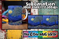 Colorful Nature Mug Wraps for 11oz 15oz Product Image 1