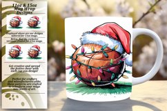 Joyful 11oz Mug Wrap Png Design , Holiday Product Image 1
