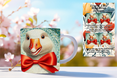 Bright 11oz Mug Wrap Png Design , Goose Product Image 1