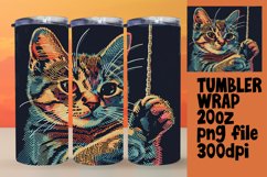 Purr-fect Pleasures: Sublimation Tumbler Selection Product Image 1