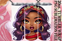 Joyful Inspirations 20oz tumbler wrap, Love Girl Product Image 1