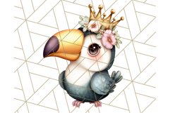Princess Animal PNG Clipart with Crowns &amp; Royal Accessories Product Image 3