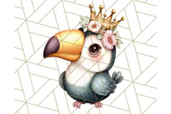Princess Animal PNG Clipart with Crowns & Royal Accessories Product Image 3