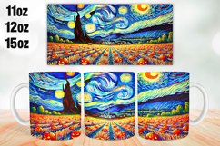 Halloween Pumpkins Mug Wrap Sublimation 11oz, 12oz, 15oz Product Image 1