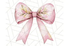 Pastel Pink Fairy Garden Clipart, Enchanted Cottagecore Png Product Image 3