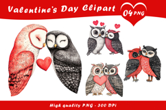 Valentine’s Day Carnation Heart Clipart PNG Set Product Image 1