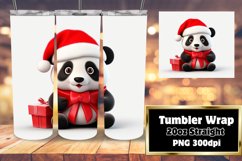 Christmas Cartoon Fun 3D Tumbler 20oz Product Image 1