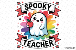 Spooky Teacher Svg | Halloween Svg | Svg Cut Files Product Image 1