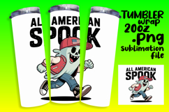 Sublimation Graphics for 20oz Tumblers , Funny Ghost Product Image 1