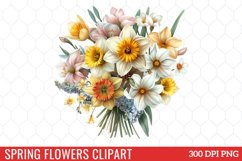 Spring Flowers Clipart Product Image 1