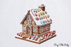 Christmas Gingerbread Clipart PNG Product Image 1