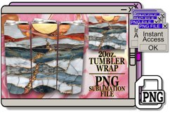 Radiant Reflections: Sublimation Tumbler Wrap 20oz Product Image 1