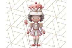Nutcracker Clipart, Festive Holiday Toy Soldier PNG Art Product Image 3