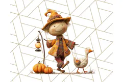 Scarecrow Festival Friends PNG Clipart Product Image 3