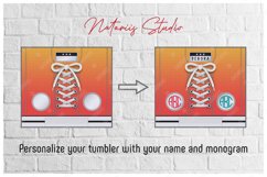 Monogram Sneaker patterns for 20oz SKINNY TUMBLER. Product Image 3