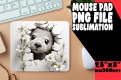 Charming 3D Animal Print Desk Mat Wonder Product Image 1