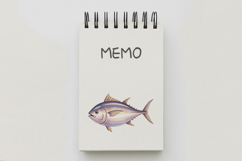 Cute Tuna Fish Marine Animal PNG Summer Sea Mackerel Ocean Product Image 5