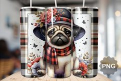 Dog Tumbler Sublimation - 20 Oz Skinny Tumbler Product Image 1