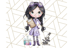 Cute Career Clipart Watercolor Professions Clip Art for Kids Product Image 3