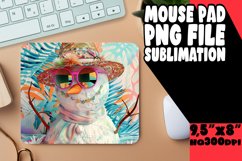 Christmas in July Snowman Mouse Pad - Winter Festivities Product Image 1