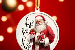 Ho Ho Ho Santa Claus PNG Sublimation Designs Product Image 2