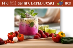 Smoothie Cutting Board, Healthy Cutting Board Template Product Image 1