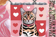 Cute Animal and Flower Tumbler Wrap Spring 20oz Product Image 1