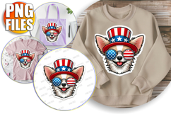 Cheerful TOTE BAG Magic Ideas, American Dog Product Image 1