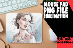CHEERFUL mouse PAD Fun Magic, Beauty Woman Product Image 1