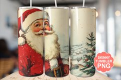 Santa Christmas Tumbler | Christmas Tumbler Wrap Product Image 1