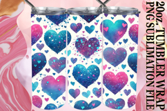 RADIANT ADVENTURES 20oz TUMBLER WRAP, Heart Product Image 1