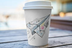 Funny School Paper Airplane Clipart Product Image 5