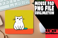 Cheerful Cat Antics Mouse Pad Decor Product Image 1