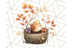 Woodland Forest Scene PNG Clipart, Fall Nature Elements Product Image 3
