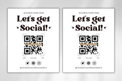 Editable Social Media Sign Canva Template - 5 Product Image 3