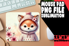 COZY MOUSE MAT CREATIVE SUBLIMATION, Cute Animals Product Image 1