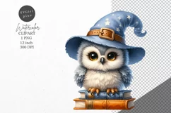 Halloween clipart, Owl clipart, Autumn clipart Product Image 1