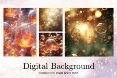 Water Bubbles Background Rainbow Water Drop Wallpaper Product Image 1