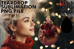 Trendy Teardrop Earrings Magic, Leopard Prints Product Image 1