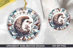 Animals Stained Glass Ornament Bundle, 30 High-Quality PNG Product Image 15