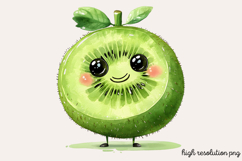 Cute Kawaii Summer Clipart PNG Product Image 1